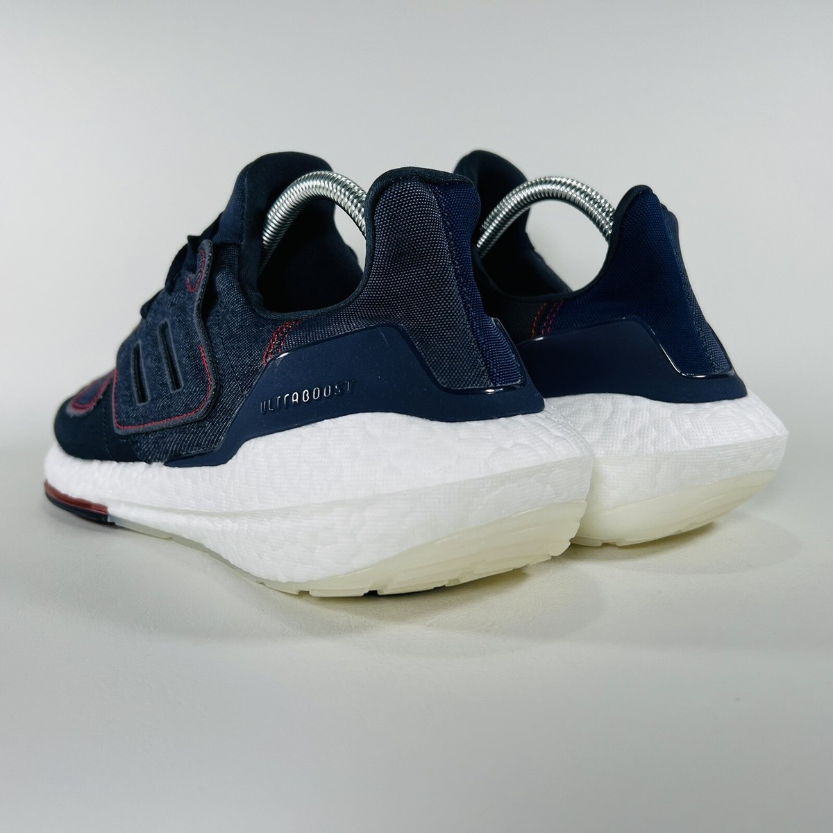 Adidas Ultraboost 22 Halo Denim Mens Size 13 Blue Running (GX9146) adidas UltraBoost 22 Denim W for sale | eBay main image 3
