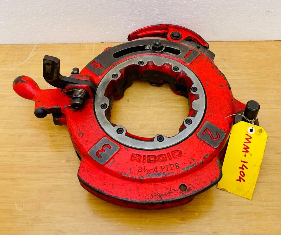 Ridgid Receding Die Head 1224 Pipe Threader/Threading Machine 2-1/2"-4" BSPT #5 - Image 2 of 4