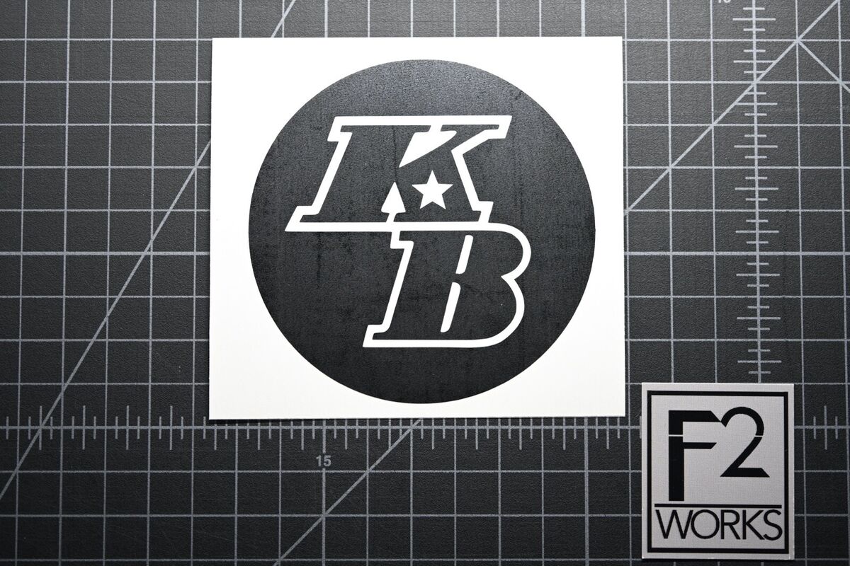 Kobe Patch Decal [2 Pack] RIP KOBE GIGI BRYANT STICKER Kobe logo