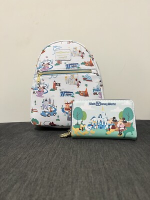 2022 NWT Walt Disney World 50th Anniversary loungefly Mini