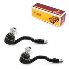 Front Outer Tie Rod End Set for 2008-2014 BMW X6 2007-2013 BMW X5 ES800684 2 PCS