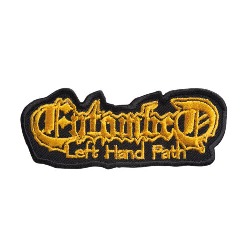 ENTOMBED - LEFT HAND PATH  [iron on] - Embroidered Patch - Picture 1 of 2