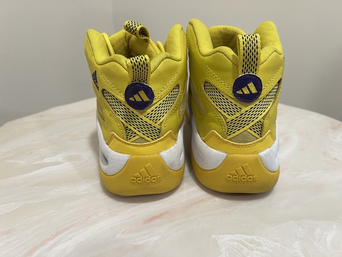 adidas Crazy 8 Kobe Bryant Lakers Sun Yellow Purple White