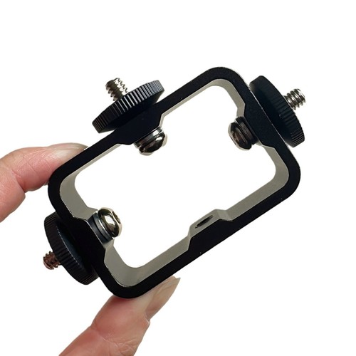 Metal Three-Camera Bracket for Vamera Phone Photo Live Streaming - Photo 3 sur 5