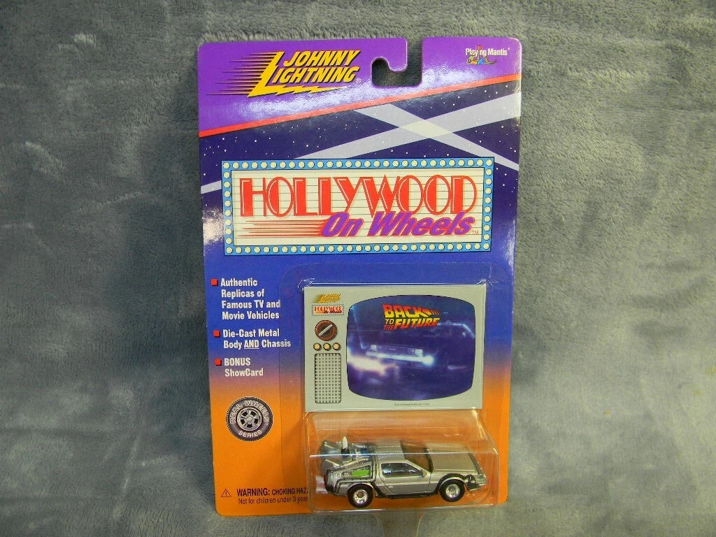Johnny Lightning Back to the Future DeLorean Diecast Cars, Trucks