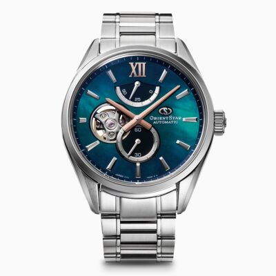 ORIENT STAR RK-BY0001A Blue Shell Mechanical Automatic Men's Watch New in Box
