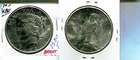 1923 S PEACE SILVER DOLLAR CH BU 1580T