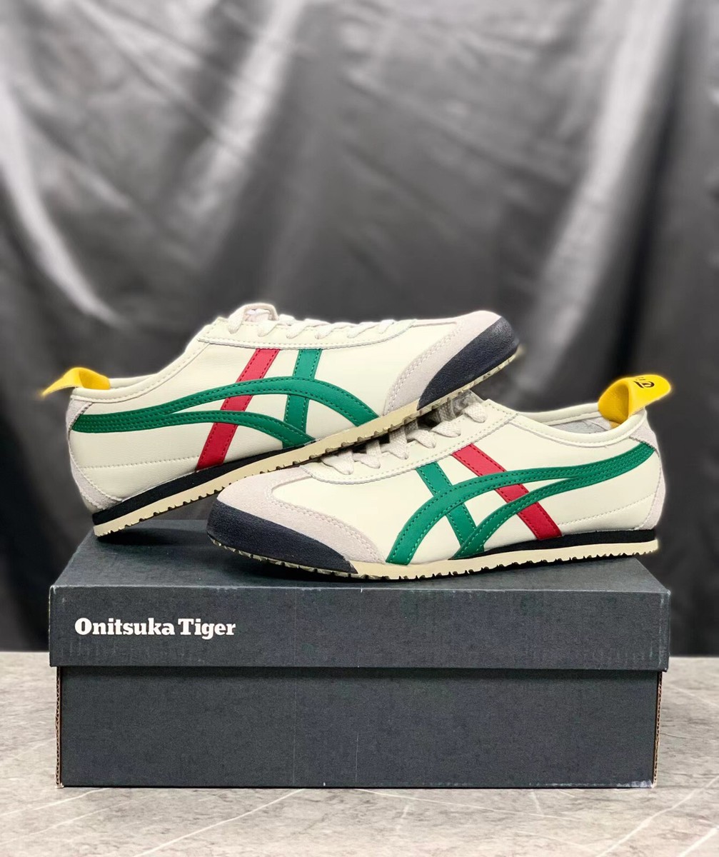 Onitsuka Tiger MEXICO 66 1183C102-201 Birch/Green Classic Unisex