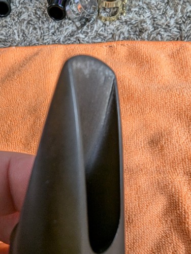 Olds Hard Rubber 3* Alto Saxophone Mouthpiece .067" Tip Nice Tip & Rails - Picture 12 of 17