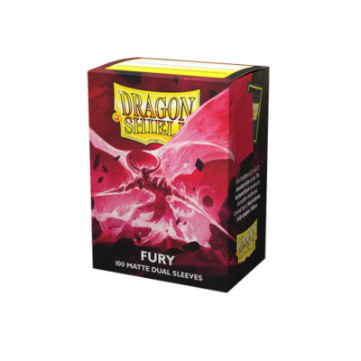 Dragon Shield Dual Matte Sleeves - Fury (100 Kartenhüllen) NEU & OVP!