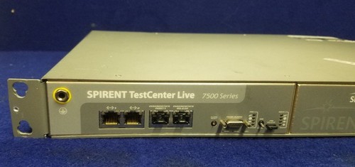 Spirent 6941C-7502 TestCenter live Model 7502 Ethernet Service 7500 series - Picture 2 of 7