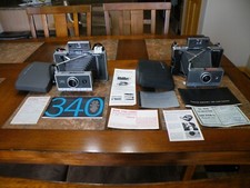 Vintage Cameras Polaroid Automatic 100  340 Land Camera USA   FREE SHIP