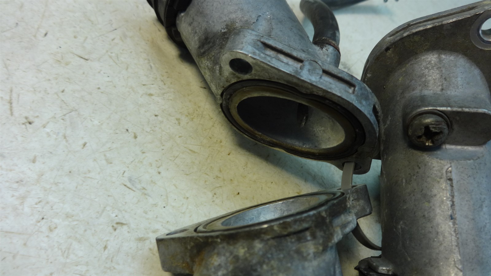 1993 Yamaha Seca II 2 XJ600 Y419. carb engine air boots intake