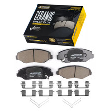 Front Ceramic Brake Pads W/Clips for 2003 - 2017 HONDA ACCORD 2.4L 3.0L OE Spec