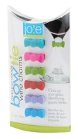 Harold Joie Silicone Bow Tie Drink & Wine Glass Cocktail Party Charms, Set Of 6 on sale Harold Joie Silicone Bow Tie Drink & Wine Glass Cocktail Party Charms, Set Of 6 on sale