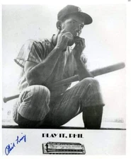 Phil Linz (d.2020) signed 8x10 photo (HARMONIA INCIDENT pix) Yankees/ INPERSON