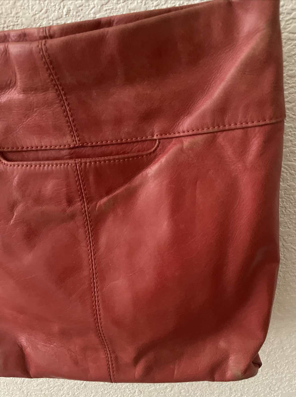 Hobo International Reghan Crossbody Bag Coral Leather Purse eBay