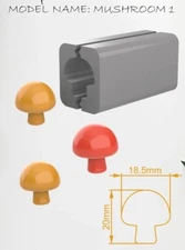 Polymer Clay MUSHROOM Shape Bead Roller