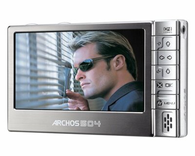 Archos 504 DVR 160 GB 4,3'' LCD tragbarer Mediaplayer/Recorder - Klasse A (500865)