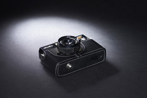 Genuine Real Leather Half Camera Case Bag Cover for Minolta Hi-Matic E SD - Picture 22 of 30