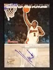 2003-04 Bowman Rookies & Stars Mickael Pietrus Signs of the Future Auto NR-MINT