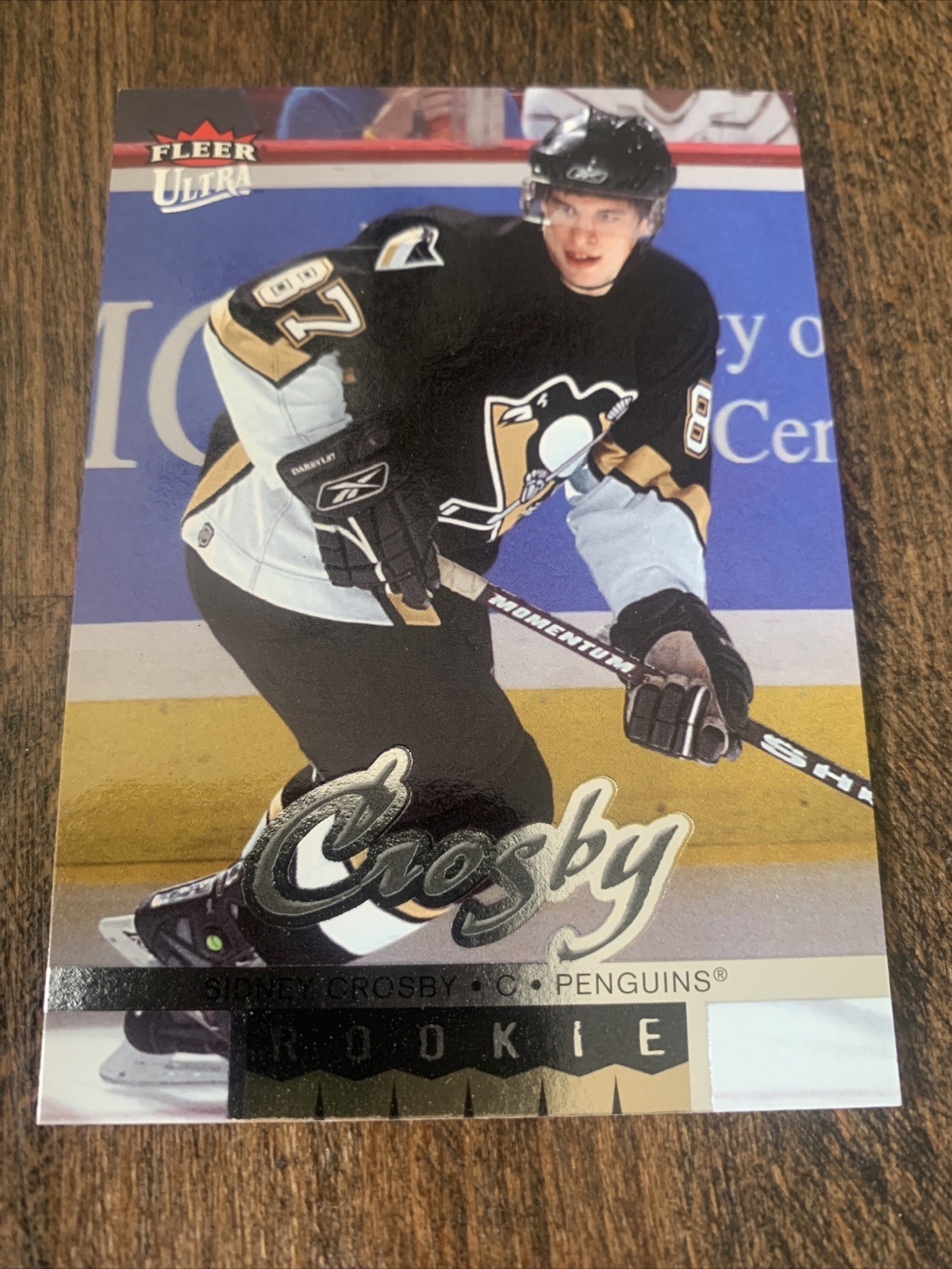 2005-06 Fleer Ultra Rookie Card #251 Sidney Crosby RC