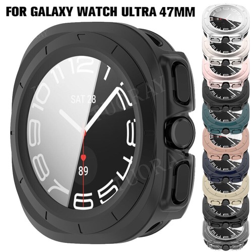 Für Samsung Galaxy Watch FE 7 40mm 44mm Ultra 47mm Schutzhülle TPU PC Case Cover - Picture 8 of 457