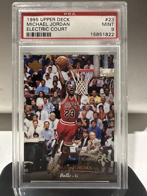 PSA 9 - Michael Jordan - Electric Court