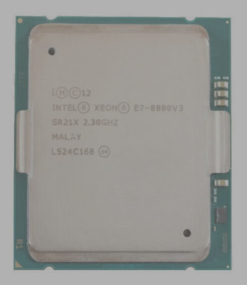 Intel Xeon E7-8880 v3  / 18 x 2,30GH/z/   45 MB / 9,6GT/s / LGA 2011   Prozessor