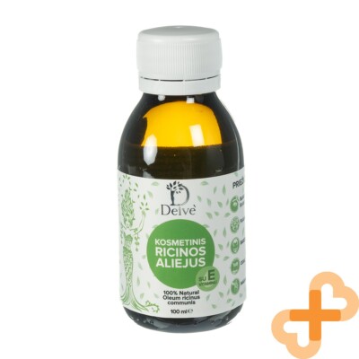 Deiveė Pflegend Mildernd Kosmetik Rizinusöl mit Natürlichen Vitamin E 100 ML