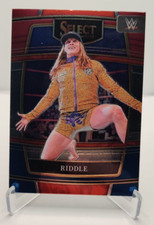 2022 Panini Select WWE Concourse Red & Blue #36 Matt Riddle wrestling Card