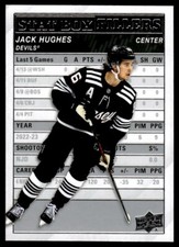 2023-24 Upper Deck Stat Box Fillers Jack Hughes Rookie New Jersey Devils #SB-14