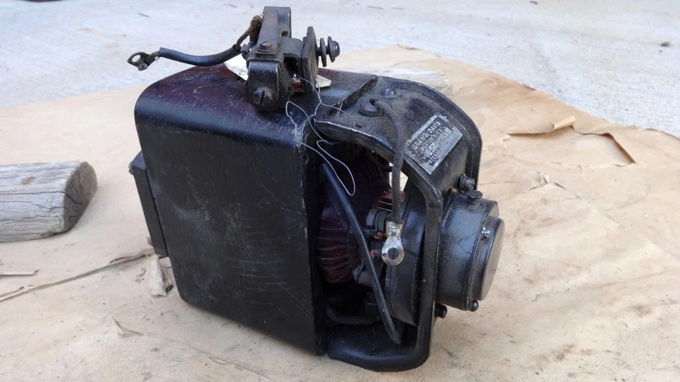 Vintage GERADOR CINZA & DAVIS Original chevy dodge pierce cadillac packard reo - Imagem 4 de 4