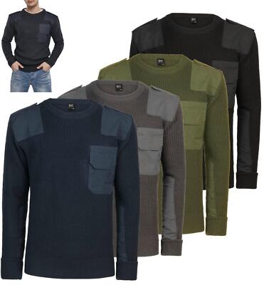Brandit BW Strickpullover   Klassischer Bundeswehr Pullover für Outdoor