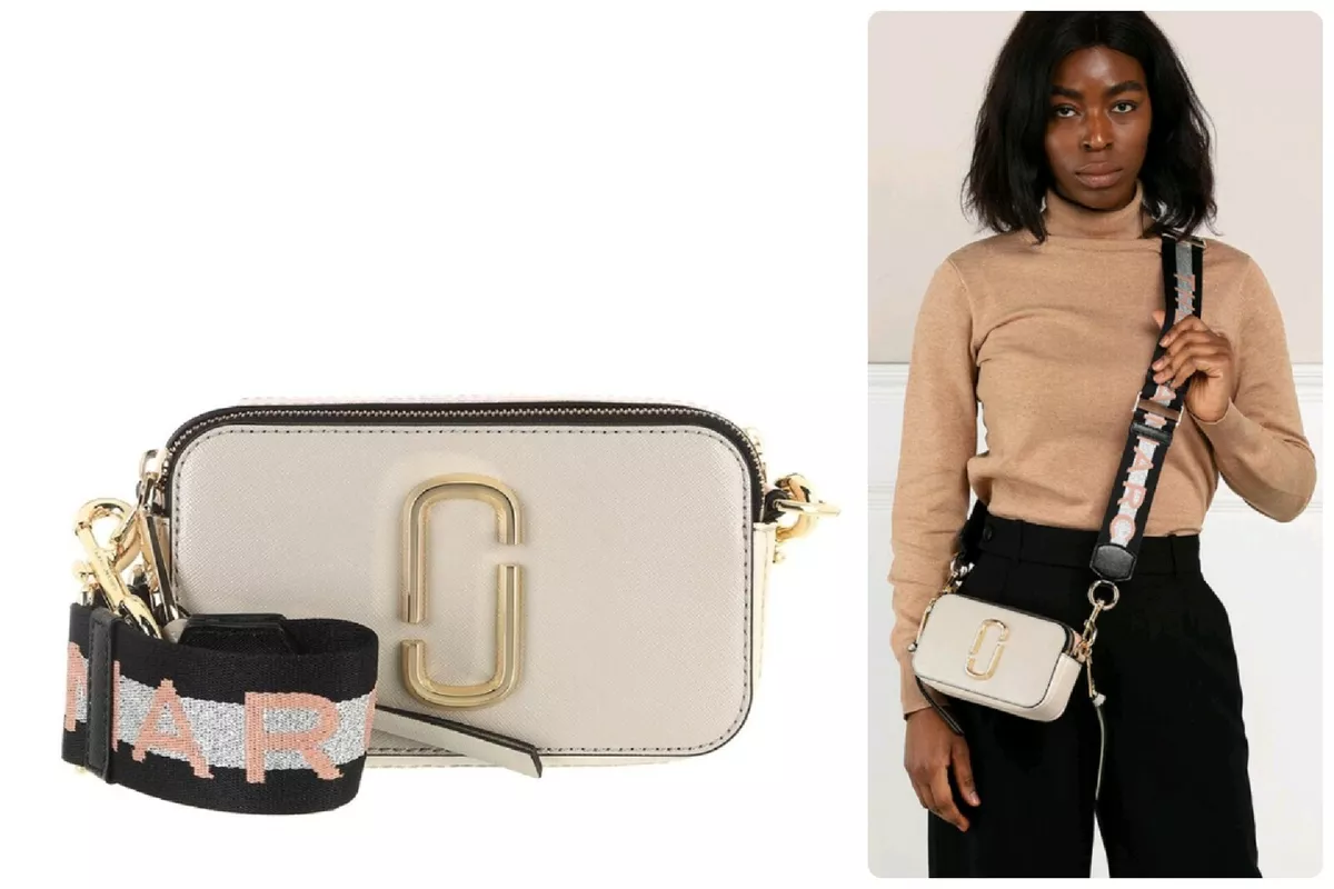 Marc Jacobs Dtm 'the Snapshot' Bag in Natural