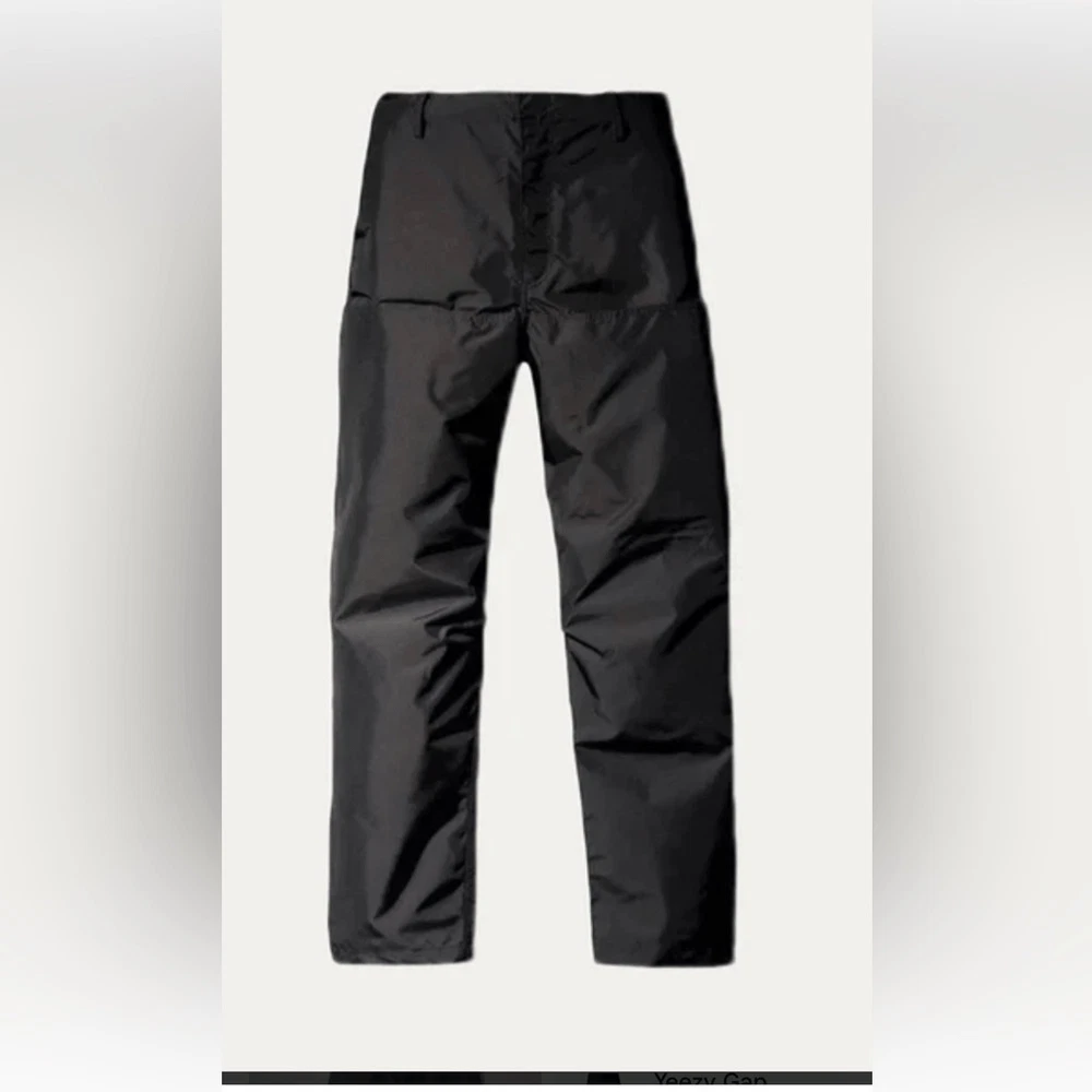 Yeezy Gap Cordura Pantaloni Cargo Paracadute Vero Raso Nero 30