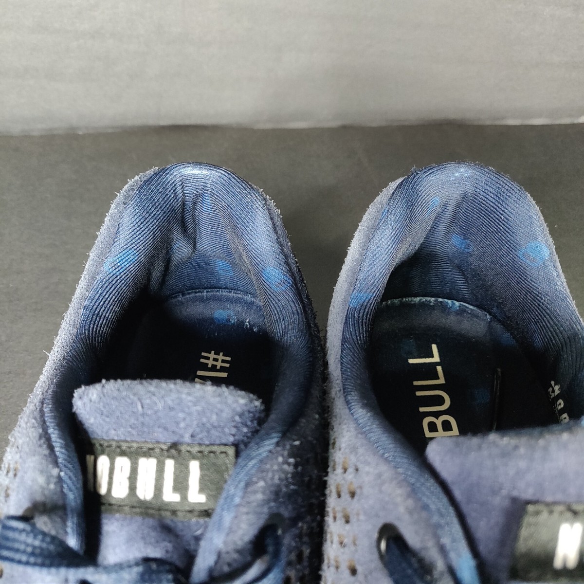 NOBULL Navy Suede Trainer Shoes Sz 11 Unisex | eBay display picture 3