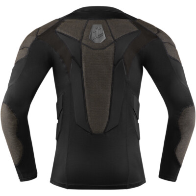 Icon Field Armor Compression Shirt (Black) MD (Medium) | eBay
