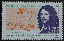 Timbre - FRANCE - Pierre de Fermat - 2001 - Neuf ** - YT3420