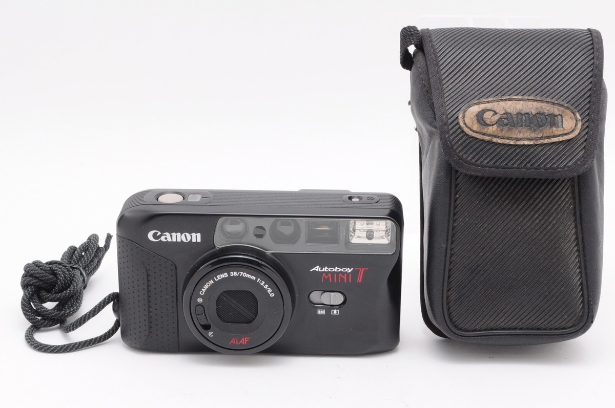 Exc+5】Canon Autoboy MINI T Point ＆ Shoot Film Camera Black
