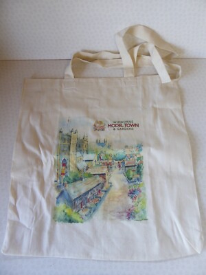 Wimborne Model Town & Gardens (Model Village) Baumwolltasche Neu 