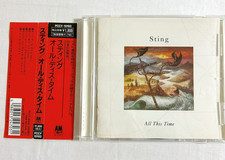 STING - All This Time JAPAN Only CD OBI 5 Tracks Out Of Print PCCY 10192 Police