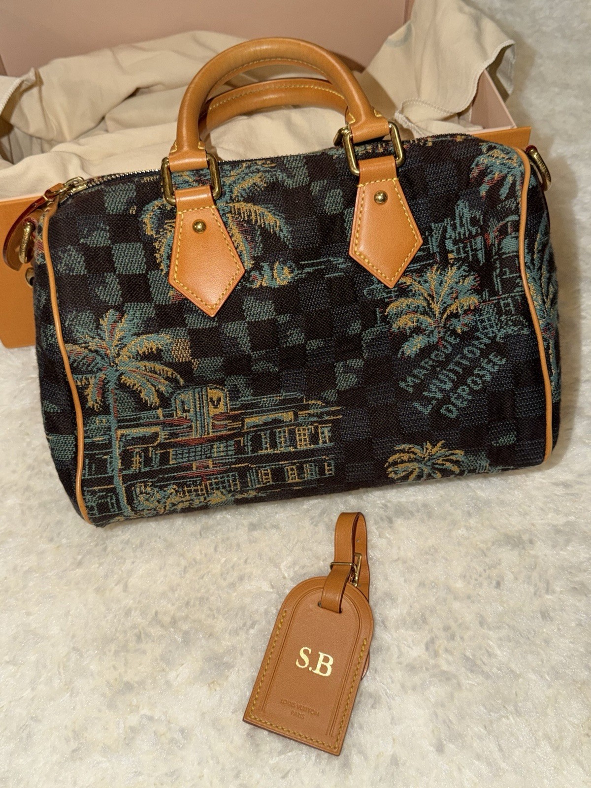 Louis Vuitton Speedy 25 Bandouliere Handbag
