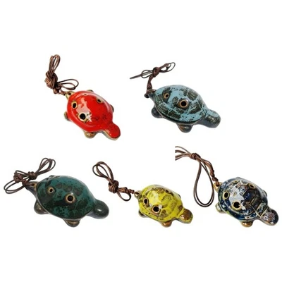 Quality Ceramic Flute C Tune 6 Holes Ocarina For Children Adults Easy Learning - Image 1 of 4