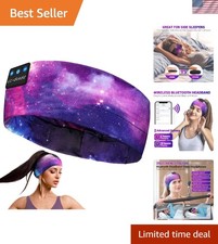 Stylish Bluetooth Headband with 10-Hour Playtime: Perfect for Sports Travel
