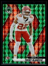 Trent McDuffie 2025 Panini Mosaic Green Mosaic Prizm Card #140