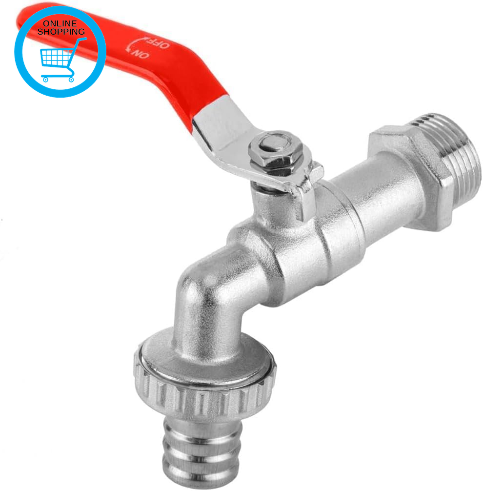 Outside Garden Tap, 3/4 Inch outside Tap Water Faucet Rust and Frost Proof, Outd