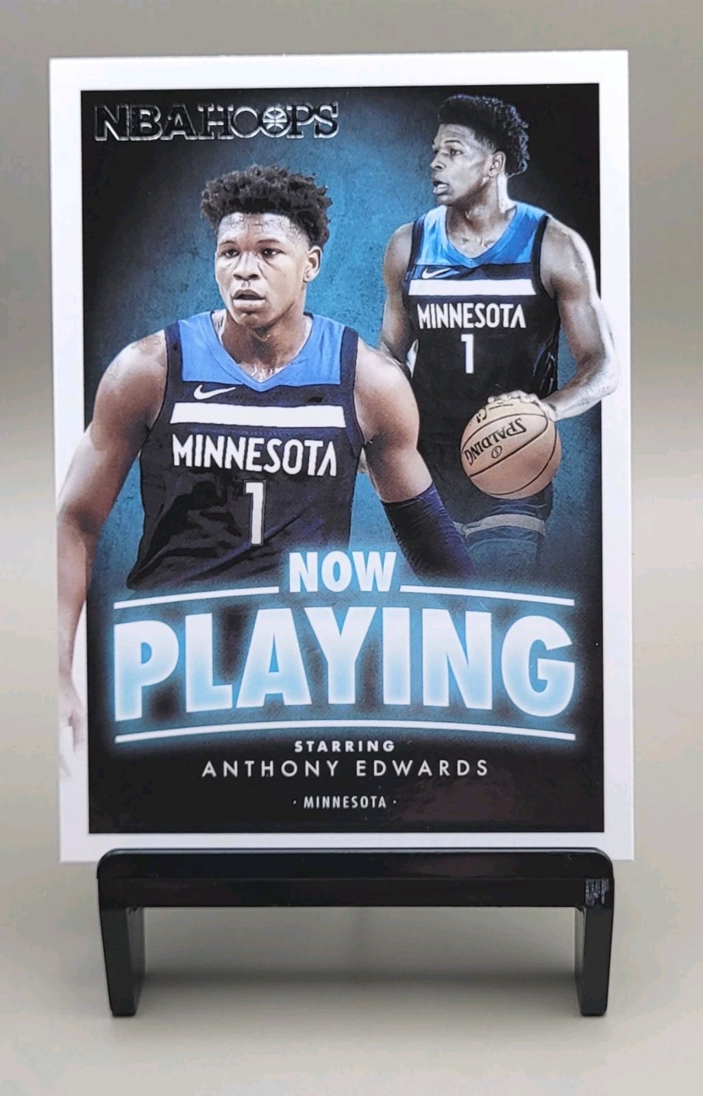 2020-21 Hoops Anthony Edwards Now Playing Rookie RC #SS-6 Timberwolves