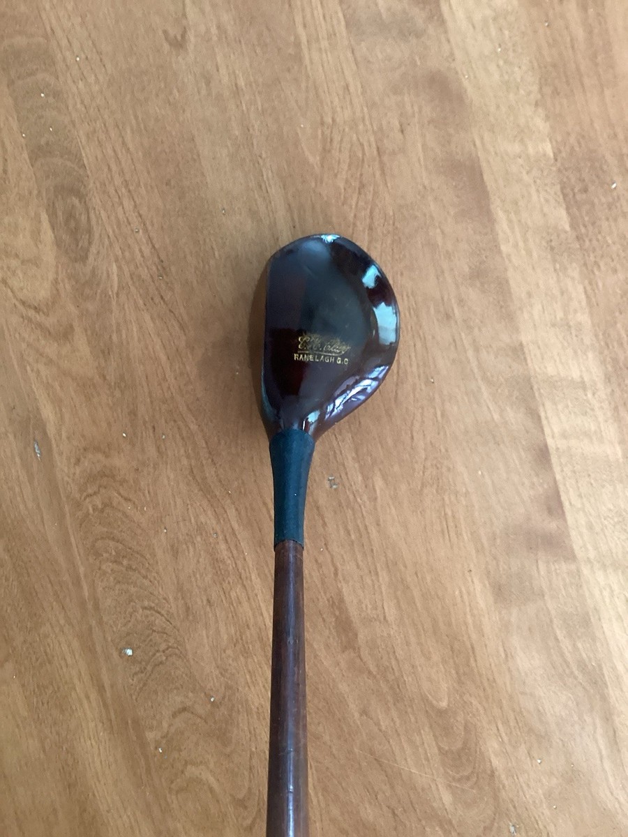 Antique Hickory Wood Shaft Golf UK Made 16* Spoon Golf Club D1 | eBay