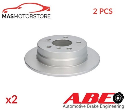 BREMSSCHEIBEN SATZ PAAR HINTEN ABE C4M034ABE-P 2PCS I NEU OE QUALITÄT
